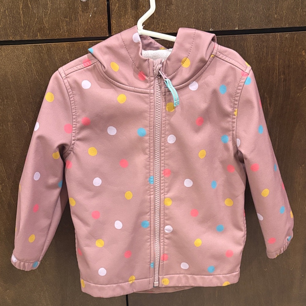 Pink Polka Dot Children's Jacket Cat and Jack